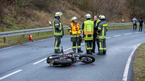 16-jähriger Motorradfahrer stirbt bei Unfall in Flieden