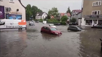 Warnung nach Unwetter in Kassel: Bergpark Wilhelmshöhe nicht betreten