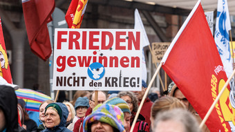 Demos in Hessen: Ostermärsche für Frieden und Abrüstung