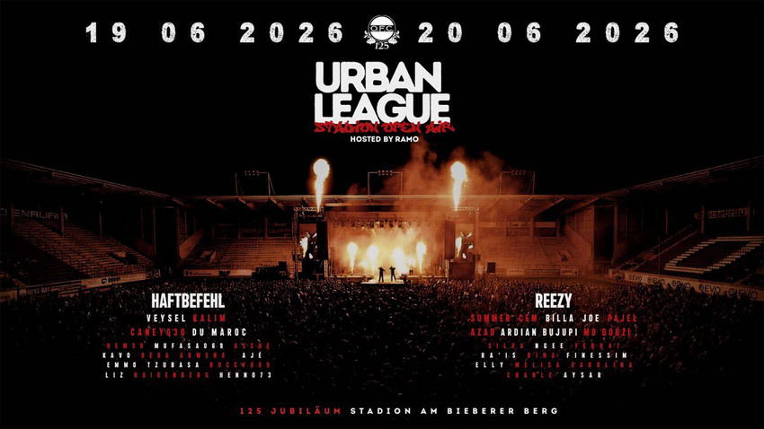 planet radio präsentiert URBAN LEAGUE - Stadion Open Air
