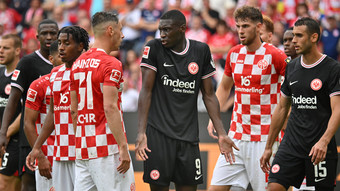 Remis im Derby: Eintracht Frankfurt mit Unentschieden gegen Mainz