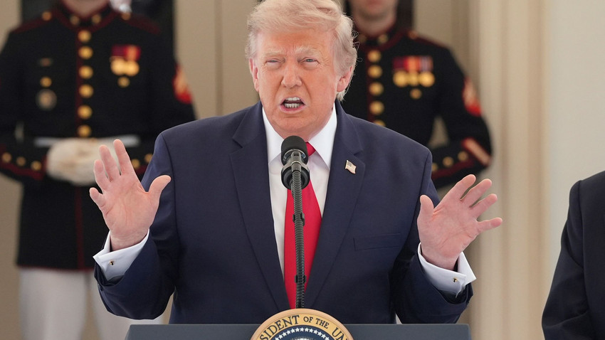 Trump: Setzen Seeblockade gegen iranische Häfen wieder ein
