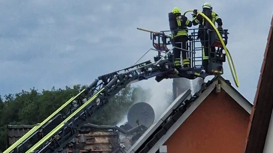 Ranstadt: Zwei Wohnhäuser nach Brand unbewohnbar