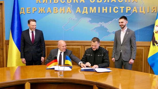 Hessens Europaminister in der Ukraine