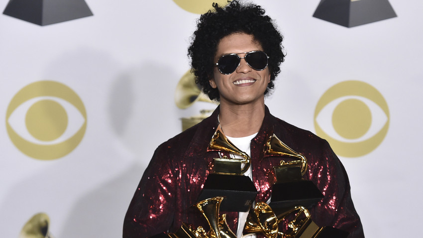 Bruno Mars hat sein neues Album fertig geschrieben