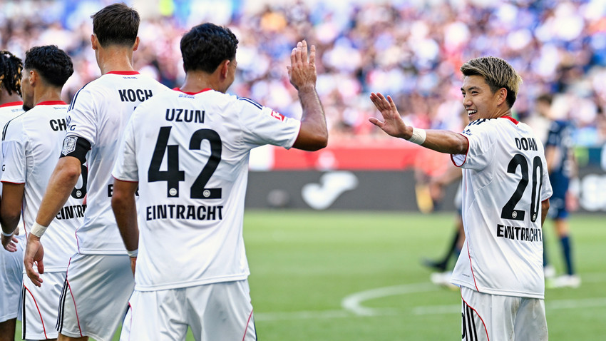 Eintracht Frankfurt gewinnt auswärts bei der TSG Hoffenheim