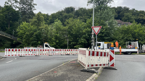 Vollsperrung in Eppstein: Einzelhandel bangt um Kunden