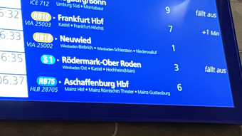 GDL-Warnstreik beendet: Bahn-Verkehr läuft in Hessen wieder an