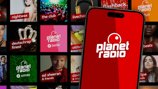 live hören - planet radio und alle channels