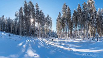 Das Wetter am Wochenende im FFH-Land: Kalt, aber schön sonnig