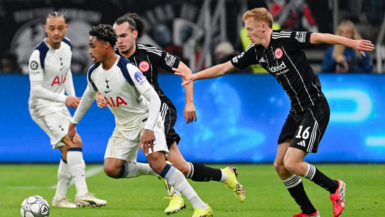 Eintracht verliert 0:2 gegen Tottenham beim CL-Abschied