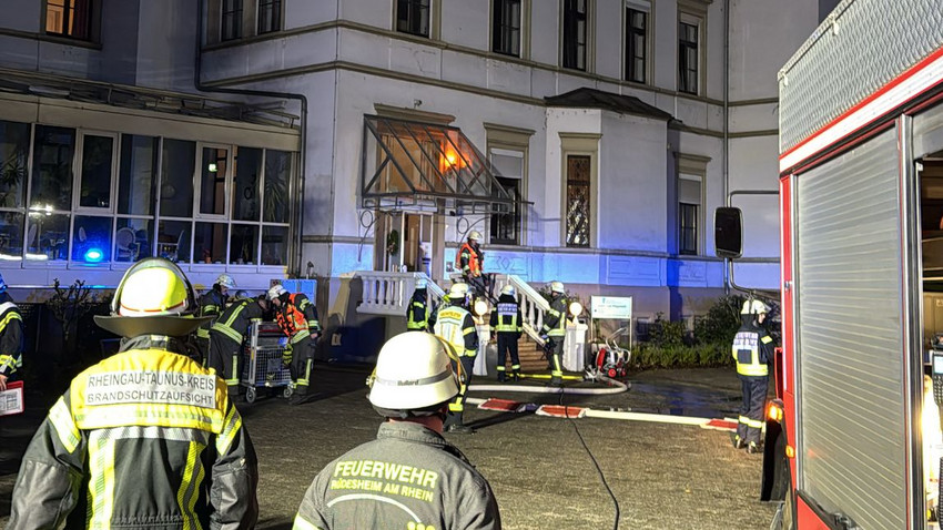 Rüdesheim: Feuer in Altenheim - Mehrere Verletzte