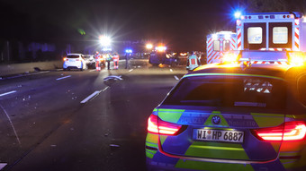 A3 bei Frankfurt-Süd: 31-Jähriger stirbt bei Unfall