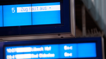 Verspätungen und Ausfälle auf Bahnstrecke Frankfurt-Mannheim erwartet