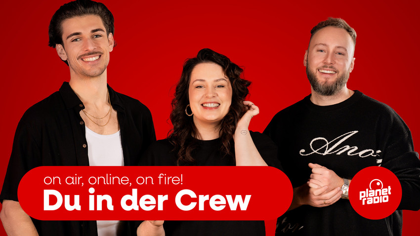 Du in der Crew – on air, online, on fire!