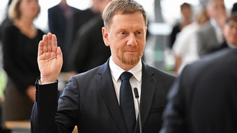 Michael Kretschmer bleibt Ministerpräsident von Sachsen