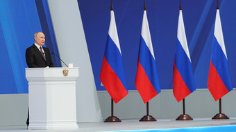 Kremelchef Putin hält Rede zur Lage der Nation