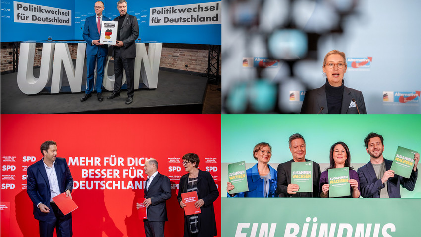Bundestagswahl im Februar: Das steht in den Wahlprogrammen