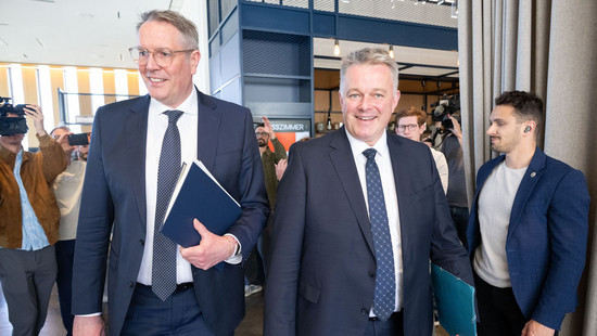 Koalitionsvertrag in Rheinland Pfalz wird unterzeichnet