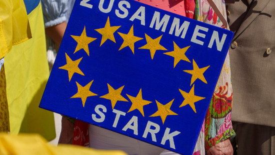 Zwischen Wiesbaden und Mainz: Ukrainer feiern 34 Jahre Unabhängigkeit