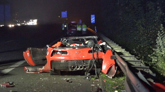Tödlicher Unfall auf der A 67 bei Lorsch