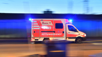Maintal: Mann nach Unfall mit Rettungswagen im Krankenhaus
