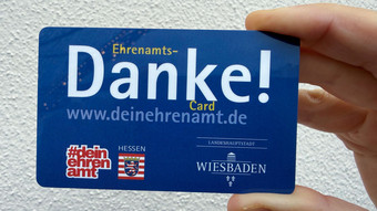 Hessen vergibt Rekordanzahl an Ehrenamtskarten