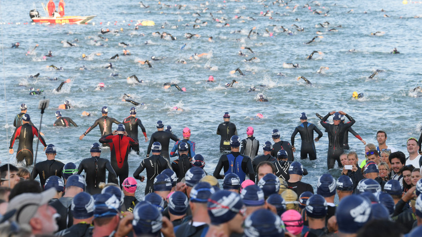 Wegen der Hitze: Ironman in Frankfurt verkürzt