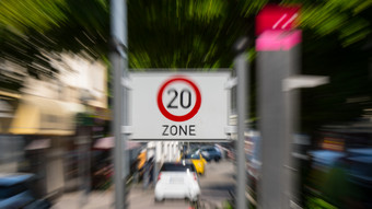 Tempo-20-Zonen in der Frankfurter Innenstadt ab Dezember
