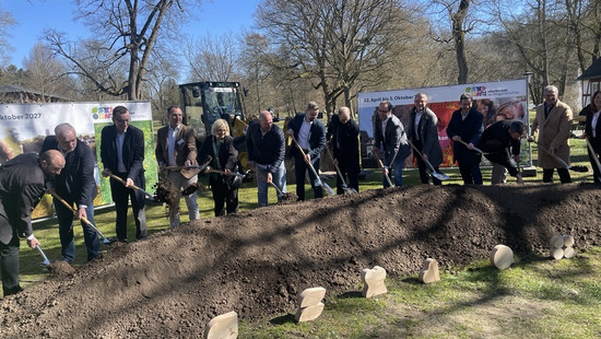 Großprojekt für Oberhessen: Spatenstich für Landesgartenschau 2027