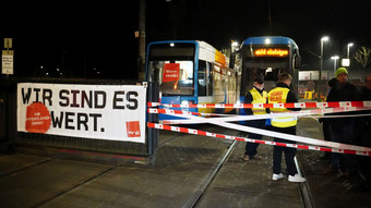 Verdi-Streik im Nahverkehr in Hessen endet