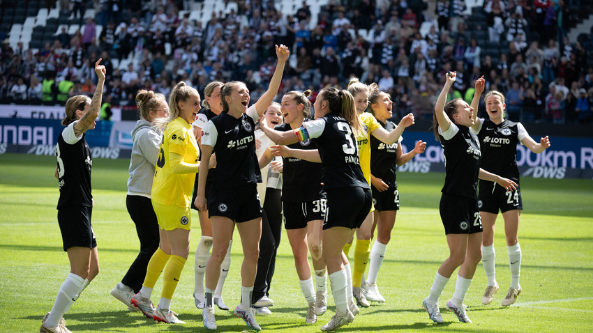 Eintracht Frankfurt-Frauen erreichen Champions-League-Playoffs