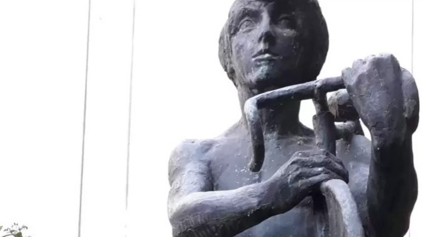 Diebstahl in Ludwigshafen: Zwei Meter große Bronze-Skulptur geklaut