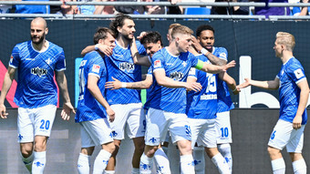 Darmstadt 98 holt vierten Heimsieg in Folge und schlägt Hannover 3:1