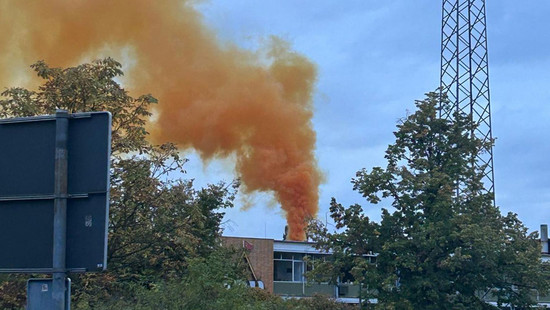 Chemieunfall: Gaswolke über Aschaffenburg