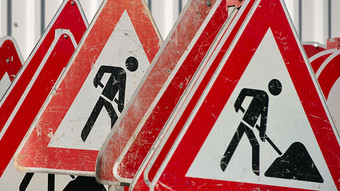 A643 Abfahrt Mombach in Richtung Mainz gesperrt