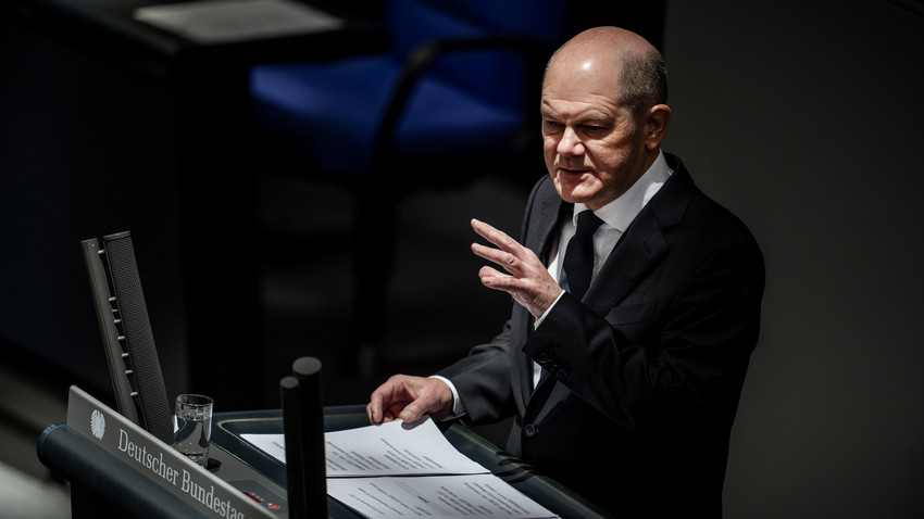 Kanzler Scholz hält Regierungserklärung eine Woche nach Aus der Ampel