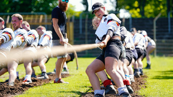 Tauzieh-WM in Mannheim: 25 Nationen aus aller Welt am Start