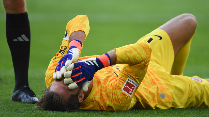 Eintracht Frankfurt-Torhüter Kevin Trapp fällt wochenlang verletzt aus