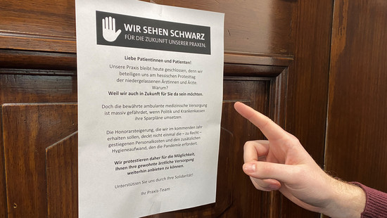Ärzte-Protest in Hessen: Viele Praxen bleiben Montag geschlossen