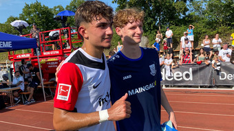 Testspiel vor knapp 5.000 Fans: Eintracht besiegt Heusenstamm mit 12:0