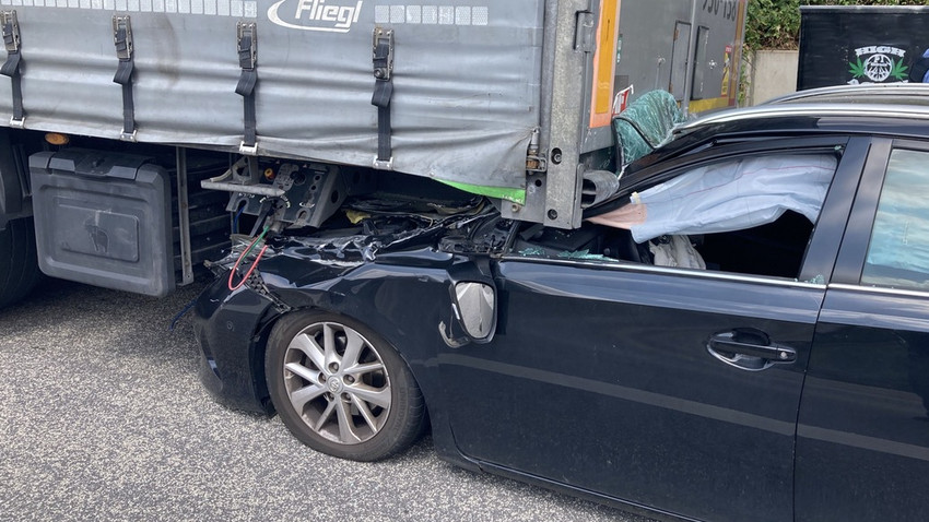 Mann hat Schutzengel bei Unfall auf A3 nahe Limburg