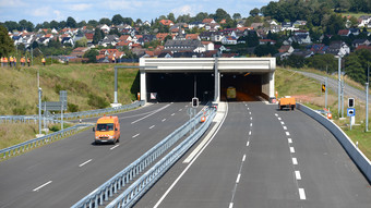 Marder löst Brandmeldeanlage im A66-Tunnel Neuhof aus