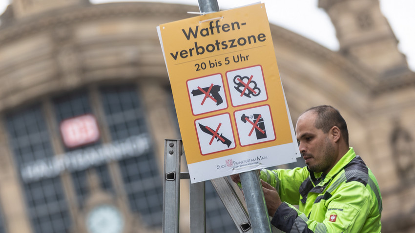 Messer- und Waffenverbotszone in Mannheim tritt in Kraft