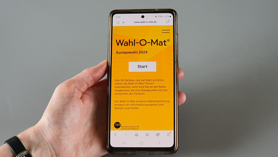 Wahl-O-Mat zur Europawahl 2024 gestartet: Welche Partei passt zu mir?