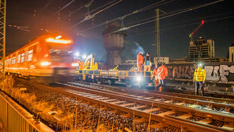S-Bahnverkehr rollt nach Weichenreparatur