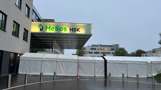 Umzug der Helios Horst-Schmidt-Kliniken: Patienten im Neubau