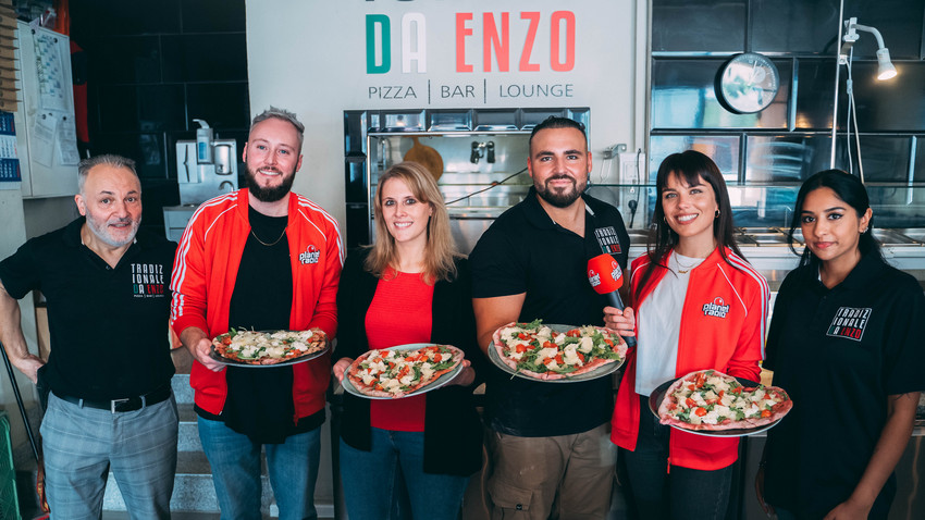 barbie-pizza backen bei tradizionale da enzo in michelstadt