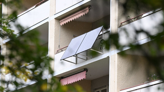 Energiewende: Hessen klettert im Balkonkraftwerke-Ranking