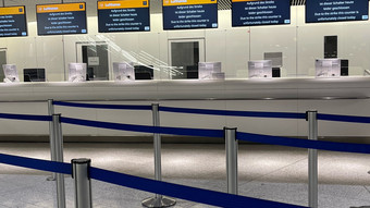 Verdi-Streiks am Flughafen: Viele Flugausfälle in Frankfurt